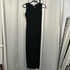 See You Monday Black Maxi Dress